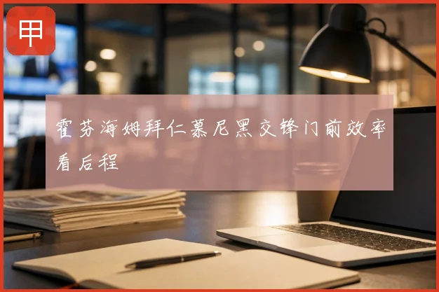 霍芬海姆拜仁慕尼黑交锋门前效率看后程
